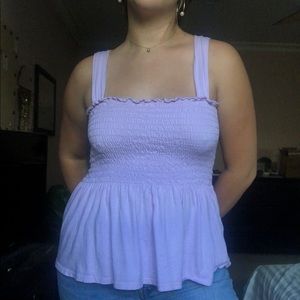 lavender tank top